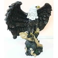 thumbnail image 7 of Large Wings Of Glory Perching Grand Bald Eagle On Tree Branch Statue Home Decor Figurine American Patriotic Gift For Lawyers Government Civil Servants Military Personels, 7 of 7
