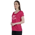 thumbnail image 3 of Inkdotpot Personalized Womens Tshirt Top Just MarriedWeddingAnnouncement Shirt, 3 of 8
