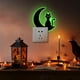 thumbnail image 1 of Decoraciones de Halloween, adornos de Halloween, regalos de Halloween, parche luminoso decorativo con reverso adhesivo., 1 of 9