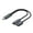 Color:Grey, variant on Type C to USB OTG and Charger Adapter Cable with Audio Output for Smartphone Tablets Laptop PD100W Charging 480Mbps Data