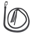 thumbnail image 5 of Látigo negro de piel sintética, accesorios de disfraz tejidos de 61 pies, látigos de piel de vaca de 1 pieza para caballo, 5 of 5
