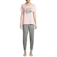 thumbnail image 3 of Secret Treasures Women's and Women's Plus Sloth PJ Set, 3 of 6