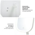thumbnail image 3 of LIFKOME 1Set Travel Makeup Mirror LED Lighting Round for Women Daily Dressing, 3 of 8