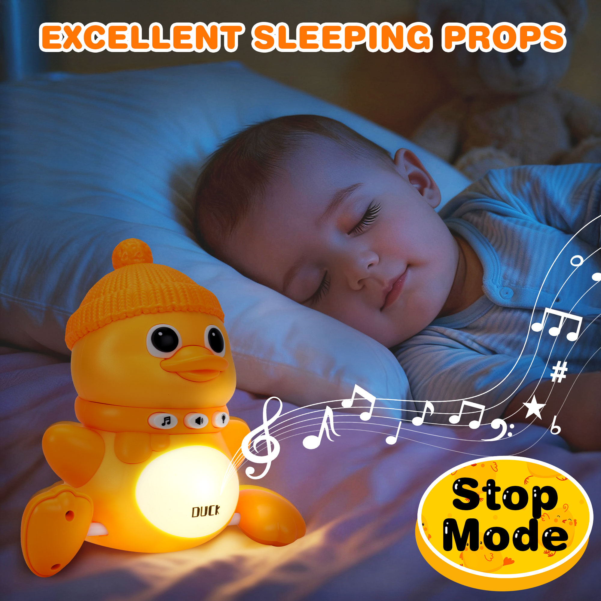 PayUSD Musical Dancing Toy Set with Mama and Babys Tummy Time Toys, Crawling and Interaction Modes 1 Year Old Girl Boy Baby Xmas Easter Gifts