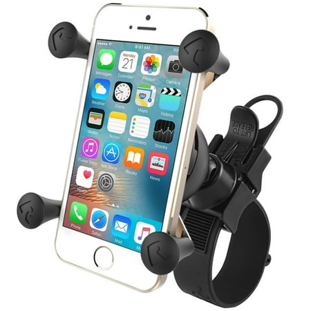 RAM RAP-SB-187-UN7U Universal bike Mount for iPhone 3/4, Samsung Galaxy, HTC Thunderbolt, Incredible, HD7, Motorola Droid, Atrix and other Android Smartphones with bumper or (Best Ram Manager For Android)