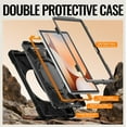 thumbnail image 3 of Funda para Samsung Galaxy Tab A11+ Plus de 11 pulgadas (2025) y A9+ Plus de 11 pulgadas (2023), cubierta de silicona resistente con asa, soporte de 360°, correa y soporte para S Pen., 3 of 9