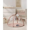thumbnail image 2 of Tapete de gimnasio para bebés Blissful Diary Tummy Time con 6 juguetes, color rosa, 2 of 8