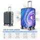 thumbnail image 4 of Balery Swirl Blue And Purple Funda de equipaje, fundas para maletas, elástica, lavable, protector de maletas, compatible con maletas de 18 a 32 pulgadas-Large, 4 of 7