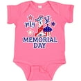 thumbnail image 3 of Inktastic My 1st Memorial Day with Cupcake and Stars Boys or Girls Baby Bodysuit, 3 of 5