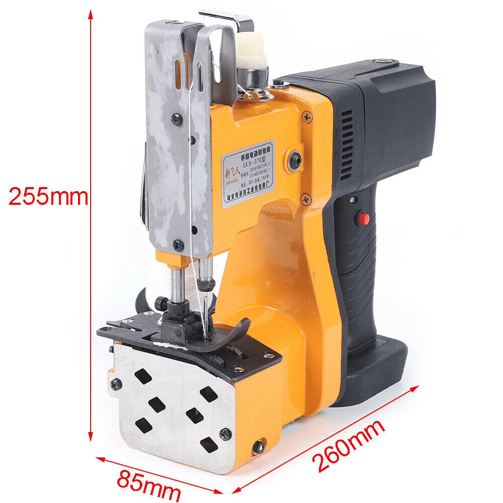 DENEST 210W Portable Electric Bag Closer Cloth Stitching Seal Sewing Machine Stitcher
