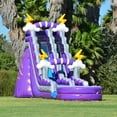 thumbnail image 5 of JumpOrange 19’ Thunder Commercial Grade Water Slide with Splash Pool for Kids and Adults (with Blower), Outdoor Indoor, Wet Dry Use, Tall Inflatable, 5 of 7