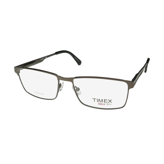 TIMEX 2:33 PM TITANIUM NO ALLERGY LIGHT WEIGHT ORIGINAL EYEGLASS FRAME/GLASSES