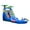 Blue, variant on HeroKiddo Ocean Shark 26' Commercial Bounce House Water Slide with Splash Pool (with Blower)