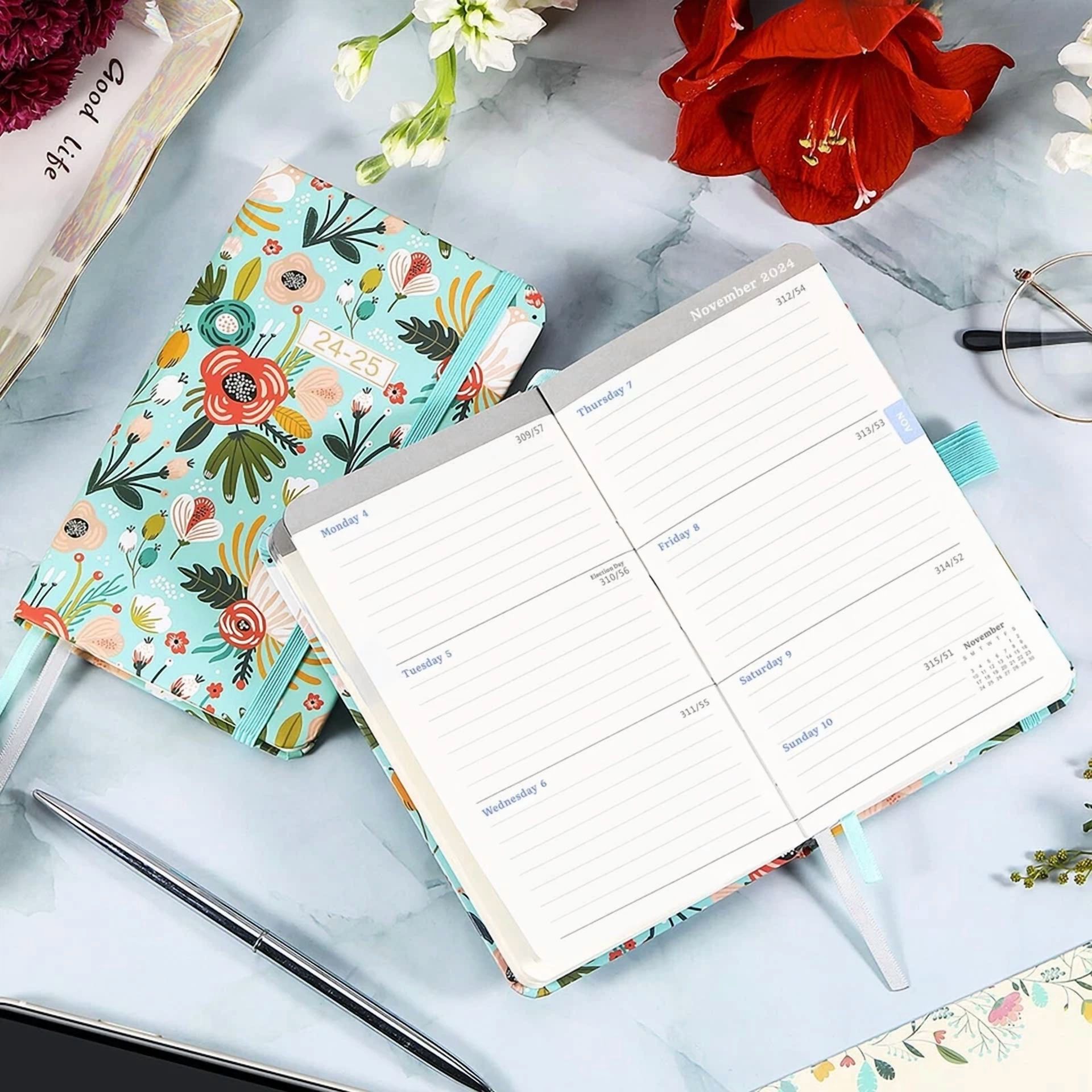 2024-2025 Pocket Planner/Calendar - Weekly & Monthly Pocket Planner 2024-2025...