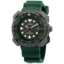 Citizen Eco-Drive Promaster Diver Green Dial Super Titanium Men's Watch BN0228-06W