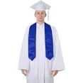 thumbnail image 2 of Estola de graduación, banda coral para clérigos para ceremonias escolares o de iglesias, 59" de largo Ceremonia escolar/eclesiástica de 59" de largo, color real, 2 of 5