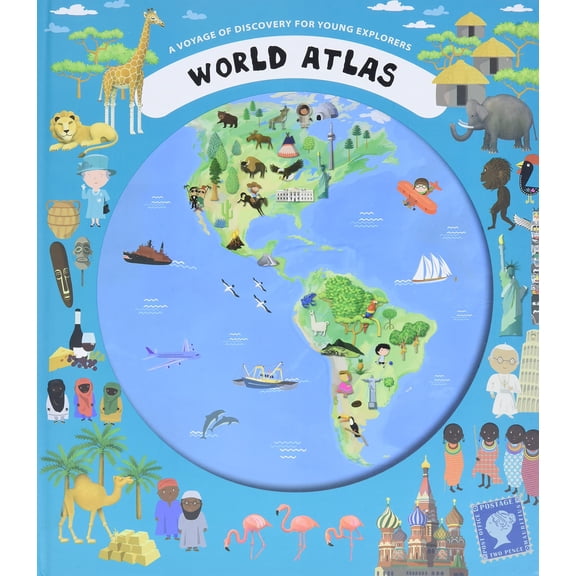 Pre-Owned World Atlas: A Voyage of Discovery for Young Explorers