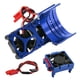 thumbnail image 5 of Ventilador de refrigeración RC 3340, reemplaza a los componentes de automóviles RC, ventiladores de refrigeración dobles profesionales, ventilador de Azul, 5 of 10