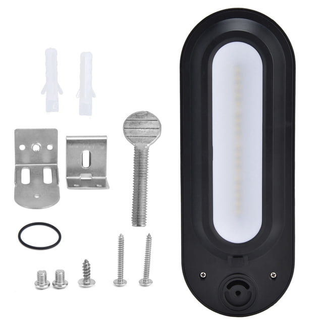 Luz de calle solar LED Control de luz de pared exterior Luz de cerca LED impermeable solar para pared de cerca de patio