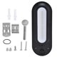 thumbnail image 1 of Luz de calle solar LED Control de luz de pared exterior Luz de cerca LED impermeable solar para pared de cerca de patio, 1 of 5