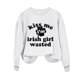 thumbnail image 4 of Herrnalise - Sudadera con estampado de trébol del Día de San Patricio para mujer, sudadera con trébol irlandés, suéter holgado de manga larga, prepárate para la grandeza por menos, 4 of 4