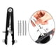 thumbnail image 4 of Alicates, pinzas, herramienta para quitar relojes, pinzas para tiras de resorte, pasador de reloj Negro, 4 of 9