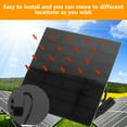 thumbnail image 2 of BESTOYARD Solar Submersible Water Pump Black with Multiple Spray Patterns for Outdoor Use, 2 of 6