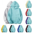 thumbnail image 1 of Tranfacy Chandails à Capuche pour Femmes, Chandails à Capuche pour Femmes, 2 Pcs Chandails à Capuche Décontractés pour Femmes Grande Taille avec Poche et Manches Longues, 1 of 5