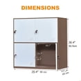 thumbnail image 2 of 4 Door Metal Storage Locker Cabinet with Keys, Office , Gym, Garage, 2 of 5
