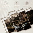 thumbnail image 5 of Elephant Stock Grist Mill At Babcock Park Wall Art - Horizontal Multi Panel Canvas - Dining Room Wall Decor - Nature Multi Panel - Black And Brown Decor - 52" x 32", 5 of 7