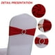 thumbnail image 3 of 20 lazos elásticos para sillas, fundas para sillas con hebilla deslizante para decoración de bodas, fiestas, recepciones y banquetes, 3 of 6