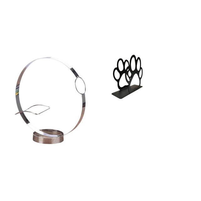 Organizador De Botellas De Vino Y Servilletas De Hierro, Expositor De Bebidas De Metal Con Un Bonito Diseño De Pata De Perro Para El Hogar, Cafetería, Picnic, Decoración De Hotel Y