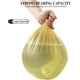 thumbnail image 3 of 5 volúmenes de pequeñas bolsas de basura 200 duraderos 4 galones bolsas de basura pequeñas Oficina Familiar Cocina Baño dormitorio Bolsillo de basura interior (oro), 3 of 5