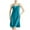 Blue, variant on TSADFHJI Bath Robes for Women No Hood Women Sexy Nightgowns V Neck Breathable Night Dress with Satin Spaghetti Strap Chemise Nightshirt Xxxl Black