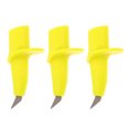 thumbnail image 1 of TEHAUX 3 Pcs Embouts de Bâton de Randonnée en Acier Tungstène de Rechange pour Bâtons de randonnée Usage Extérieur Jaune, 1 of 8