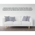 thumbnail image 5 of A1HC 18x18 Inch Square Decorative Velvet Throw Pillow Covers, Set of 2, Slat Grey – Soft, Luxurious Cushion Covers for Sofa, Bed & Home Decor, 5 of 5