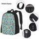 thumbnail image 3 of Balery Sea Lighthouse Mochila escolar 3 en 1 para niños: mochila resistente con lonchera térmica y estuche para lápices. Mochila escolar para niños y niñas., 3 of 7