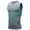 Gray, variant on Compression Sleeveless Shaping Shirt Tank Men, Mens Sleeveless Compression Shirt Slimming Body Shaper Crewneck Workout Tank Tops Tummy Control Undershirts Sport Gym Vest