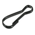 thumbnail image 1 of Ganchos de resorte Uxcell, ganchos de clip, 32x11.5x3mm, hierro electrochapado negro, paquete de 100, 1 of 5