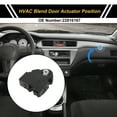 thumbnail image 2 of Reemplazo del actuador de puerta de mezcla de calefacción HVAC Unique Bargains para Buick Enclave 2013-2017 No.22816167 Actuador de puerta de aire Plástico Metal Negro, 2 of 6