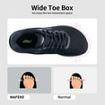 thumbnail image 3 of MAFEKE Women Wide Walking Shoes with Arch Support Plantar Fasciitis Tennis Fashion Sneakers Wide Toe Box Orthotic Casual Shoes Allblack Size 6.5, 3 of 7