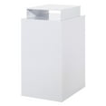 thumbnail image 5 of 3 Drawer Locking Metal File Cabinet w/ Top Shelf in White, 5 of 10