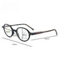 thumbnail image 2 of New Anti-Blue Light Multifocal Round Reading Glasses For Women and Men Tortoise Presbyopic Glasses Spring Hinge Progressive Readers +2.00, 2 of 6