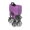 thumbnail image 4 of WonderFold Push & Pull Premium Utility Folding Wagon with Canopy, Purple, 4 of 5