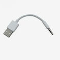 thumbnail image 2 of Famelof Charger Data USB 3.5mm Sync Audio Cable for iPod Shuffle 3rd 4th Gen, 2 of 7