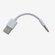 PluX Cavo USB To 3,5 Mm Per IPod Shuffle 3a-7a Generazione – Ricarica E Sincronizzazione, Lunghezza 15 Cm