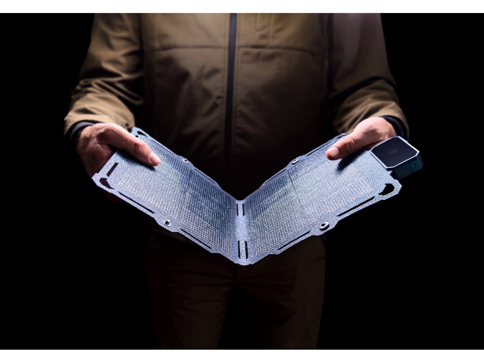 Dark Energy 8W Spectre Solar Panel Folding Gray