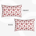 thumbnail image 4 of Kdxio Cotton Pillow Cases Pillowcases,Soft and Breathable Bedroom Pillow Cases-Strawberry, 4 of 8
