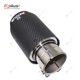 thumbnail image 4 of Punta de escape de fibra de carbono mate para coche REMUS, sistema de escape, silenciadores, boquilla universal, recta, de acero inoxidable, color azul, piezas para automóvil, 4 of 4