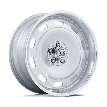 20x11 US Mags UC143 Scottsdale Silver With Diamond Cut Lip Wheel 5x5 (-6mm)
